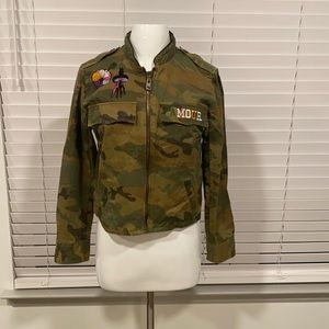 Zadig & Voltaire army fatigue jacket